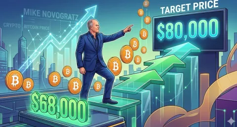 Visi Novogratz: Bitcoin Siap Meroket ke $80.000 Jika Pijakan $68.000 Bertahan