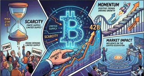 Strategi Kelangkaan: Efek Domino Akumulasi $4,2 Miliar Bitcoin