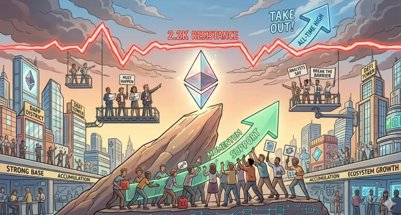 Visi Tembus $2.200: Syarat Mutlak Konsolidasi dan Rebound Ethereum