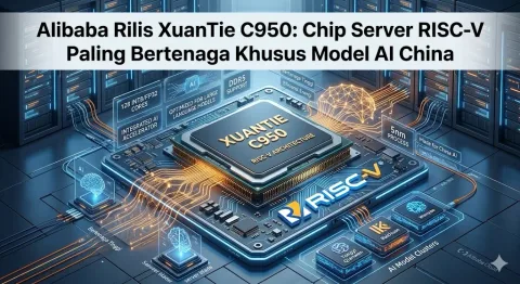 Alibaba Rilis XuanTie C950: Chip Server RISC-V Paling Bertenaga Khusus Model AI China