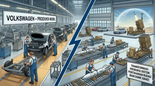 VW Berpindah Haluan: Dari Produksi Mobil ke Fabrikasi Iron Dome
