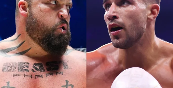 Duel "Daud vs Goliat": Tommy Fury Hadapi Eddie Hall di Misfits Boxing
