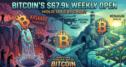 Analisis Harga Bitcoin: Level $67,9k Jadi Penentu Nasib Pekan Ini