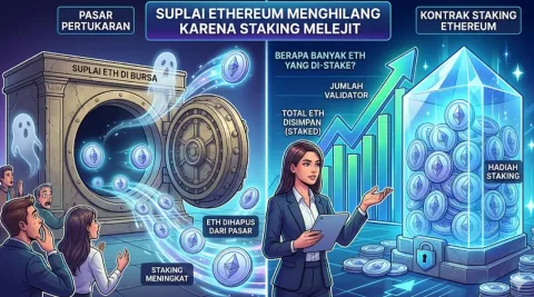 Suplai ETH "Lenyap" dari Pasar: Rekor Baru di Sektor Staking 2026