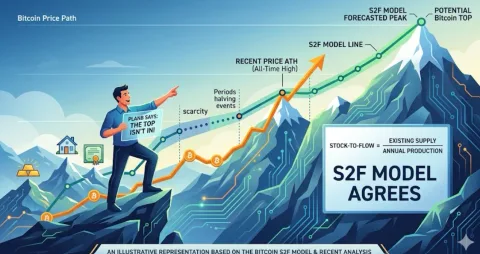 Ramalan PlanB 2026: Model S2F Beri Sinyal "Bullish" โ Puncak Bitcoin Belum Tiba!