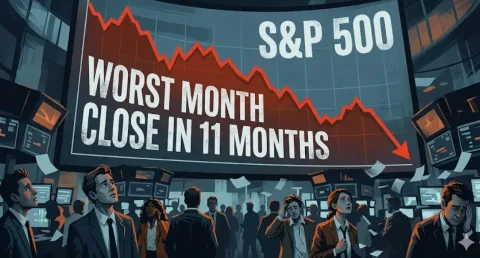 S&P 500 Terkapar: Penutupan Maret 2026 Jadi Yang Terburuk dalam Setahun