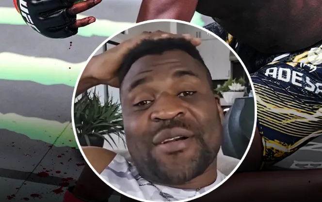 Persaudaraan Afrika: Francis Ngannou 'Hancur Hati' Lihat Adesanya Tumbang