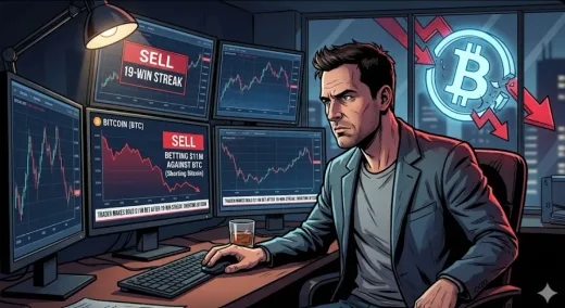 Spekulasi Gila! Trader "Sakti" Pasang Taruhan $11 Juta Lawan Bitcoin Setelah Menang 19 Kali Beruntun