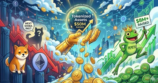 Pergeseran Modal! Midas Raih $50 Juta di Tengah Merosotnya ETH & SHIB