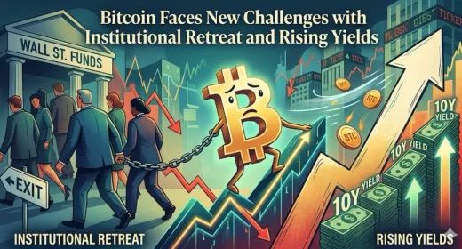 Bitcoin di Persimpangan! Tekanan Institusional & Kenaikan Yields Bayangi Pasar