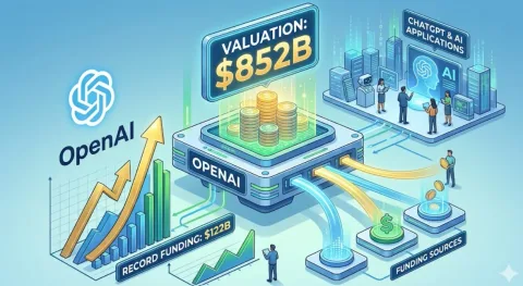Valuasi Raksasa! OpenAI Tembus $852 Miliar Setelah Putaran Pendanaan Rekor $122 Miliar