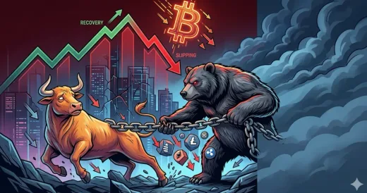 Recovery Gagal! Penjual Perketat Cengkeraman Saat Harga Bitcoin Kembali Terkoreksi