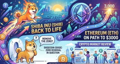 Market Review! Shiba Inu Bangkit, Ethereum Incar $3.000, & Dilema Dogecoin