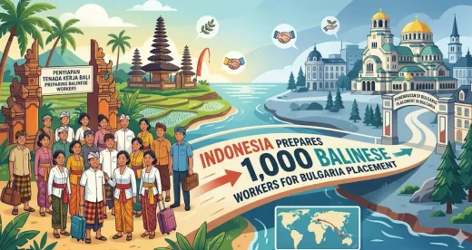 European Expansion! 1.000 Tenaga Kerja Bali Siap Merambah Bulgaria