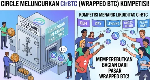 DeFi Revolution! Circle Luncurkan cirBTC untuk Tantang Dominasi Wrapped Bitcoin