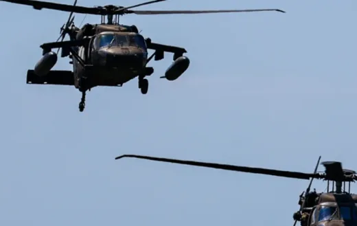 Flashpoint! Jet F-35 AS Jatuh, Helikopter Tempur Cari Pilot di Tengah Wilayah Konflik