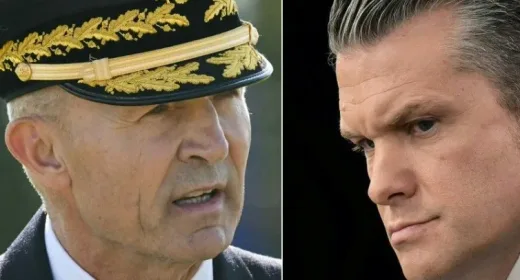 Pentagon Shakeup! Hegseth Desak Jenderal Tertinggi AD Mundur di Tengah Perang AS-Iran