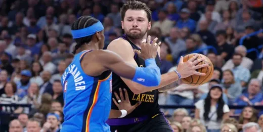 NBA Roundup! Luka Doncic Tumbang, Lakers Hancur di Tangan OKC Thunder