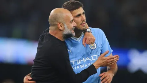 Guardiola Akui Sulit Menahan Rodri Jika Real Madrid Datang Memanggil
