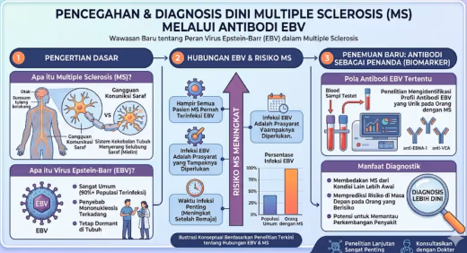 Medical Breakthrough! Antibodi Virus Epstein-Barr Jadi Kunci Diagnosis Dini Multiple Sclerosis 2026