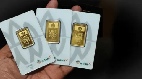 Investasi Emas Antam: Cetak Gain 44,69% Setahun di Tengah Lebarnya Selisih Spread