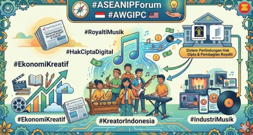 Indonesia Desak ASEAN Berlakukan Aturan Royalti Musik Digital yang Adil di Forum AWGIPC Ke-78