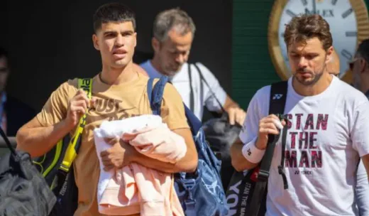 Reaksi Carlos Alcaraz Soal Potensi Duel Lawan Stan Wawrinka: "Stan Adalah Legenda, Melawannya di Tanah Liat Selalu Spesial!"