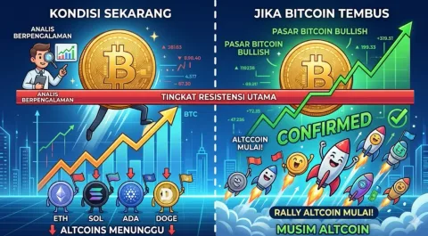 Angka Keramat Terungkap: Bitcoin Harus Tembus Level Ini Agar "Altseason" Dimulai!