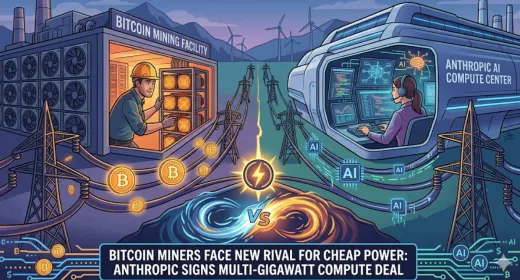 Perang Rebutan Listrik: Anthropic Tantang Penambang Bitcoin dalam Perebutan Energi Gigawatt!
