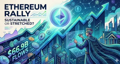 Reli Ethereum Didorong Injeksi $66,9 Miliar: Sinyal Sehat atau Gelembung Sesaat?