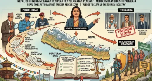 Pembersihan di Himalaya! Nepal Tindak Tegas Sindikat Penipuan Evakuasi Helikopter