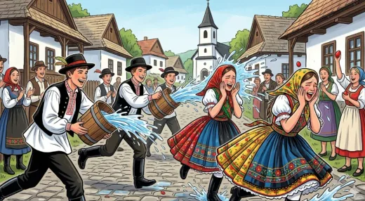 Tradisi Paskah Hungaria: Saat Wanita Hollókő "Mandi" Air demi Kesuburan dan Kecantikan
