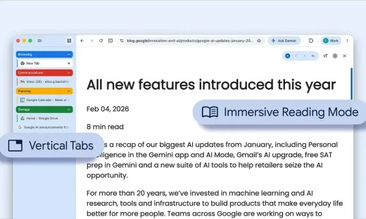 Google Chrome Hadirkan Fitur Tab Vertikal untuk Atasi Kekacauan Tab Menumpuk