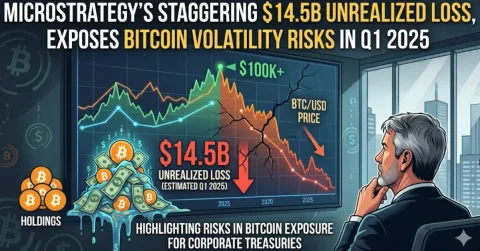 Pelajaran dari 2025: Kerugian $14,5 Miliar MicroStrategy Ekspos Risiko Volatilitas Bitcoin