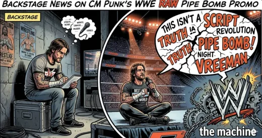 Pipe Bomb 2026! Detail Backstage Ungkap Sejauh Mana CM Punk "Keluar Jalur" di WWE RAW