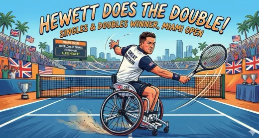 Dominasi Tanpa Batas: Alfie Hewett Borong Dua Gelar di Miami Open