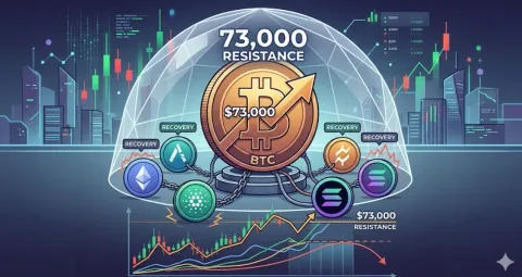 Bitcoin Sentuh $73.000: Dominasi "Si Orange" Batasi Ruang Gerak Altcoin