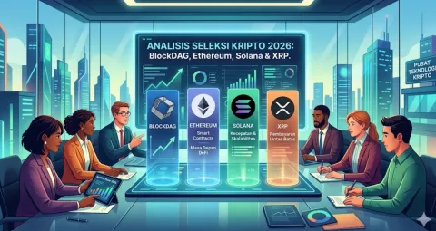 Pilihan Utama 2026: Mengapa Ethereum, Solana, XRP, dan BlockDAG Mendominasi Radar Investor?