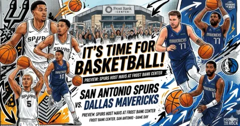 Waktunya Basket: San Antonio Spurs vs Dallas Mavericks โ Duel Klasik di Texas