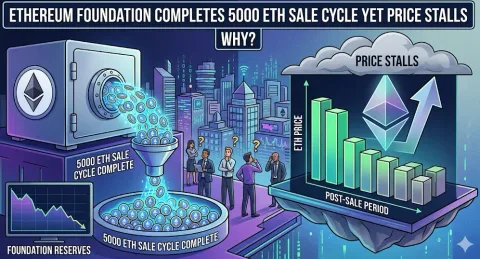Ethereum Foundation Selesaikan Penjualan 5.000 ETH: Mengapa Harga Tertahan?