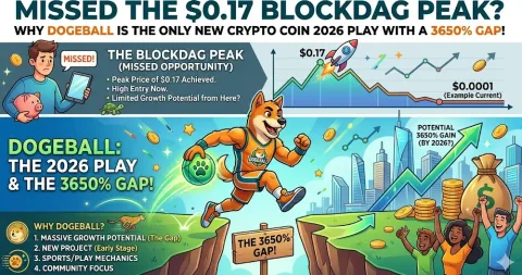 Peluang Baru 2026: Mengapa Dogeball Menjadi Sorotan Setelah Puncak BlockDAG?