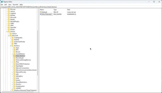 Trik Edit Registry Ini Ampuh Kurangi Data yang Dikirim Windows 11 ke Microsoft