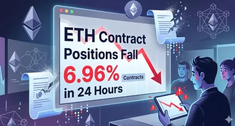 Eksodus Trader: Posisi Kontrak Ethereum Anjlok 6,96% Saat Volatilitas Meningkat