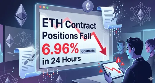 Eksodus Trader: Posisi Kontrak Ethereum Anjlok 6,96% Saat Volatilitas Meningkat