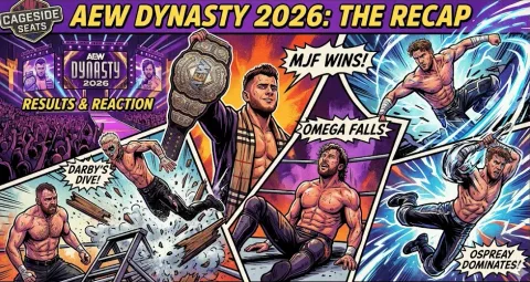 Analisis AEW Dynasty: MJF Tetap di Puncak, Ospreay dan Moxley Curi Perhatian