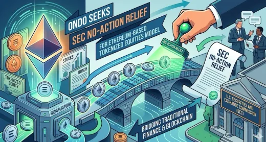 Terobosan Regulasi: Ondo Finance Ajukan "No-Action Relief" ke SEC untuk Ekuitas Berbasis Ethereum