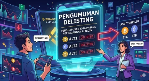 Langkah Strategis Binance: Tiga Pasangan Altcoin Resmi Dihapus dari Platform Futures