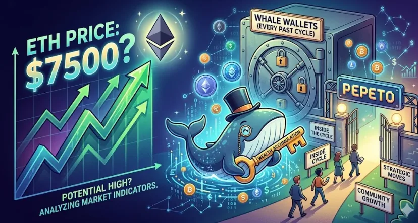 Ambisi Ethereum: Menuju $7.500 di Tengah Rotasi Strategis Paus Kripto