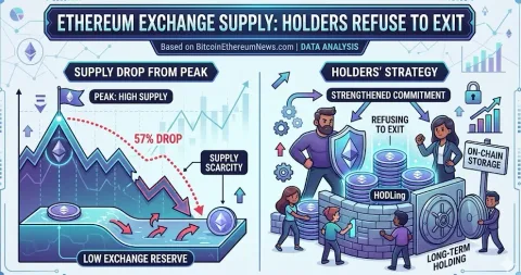 Kelangkaan Digital: Pasokan Ethereum di Bursa Anjlok 57%, Holder Tolak Jual