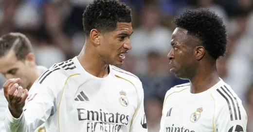 Cuplikan Terbaru Beredar, Jude Bellingham dan Vinicius Jr Terlibat Adu Mulut Panas Saat Madrid Tersingkir